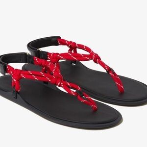Amazon Red and Black Women's Sandals